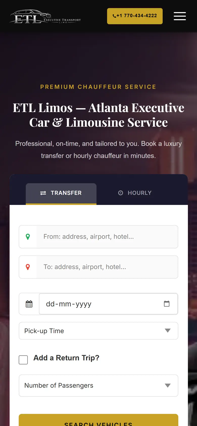 executivetransportlimos.com on mobile
